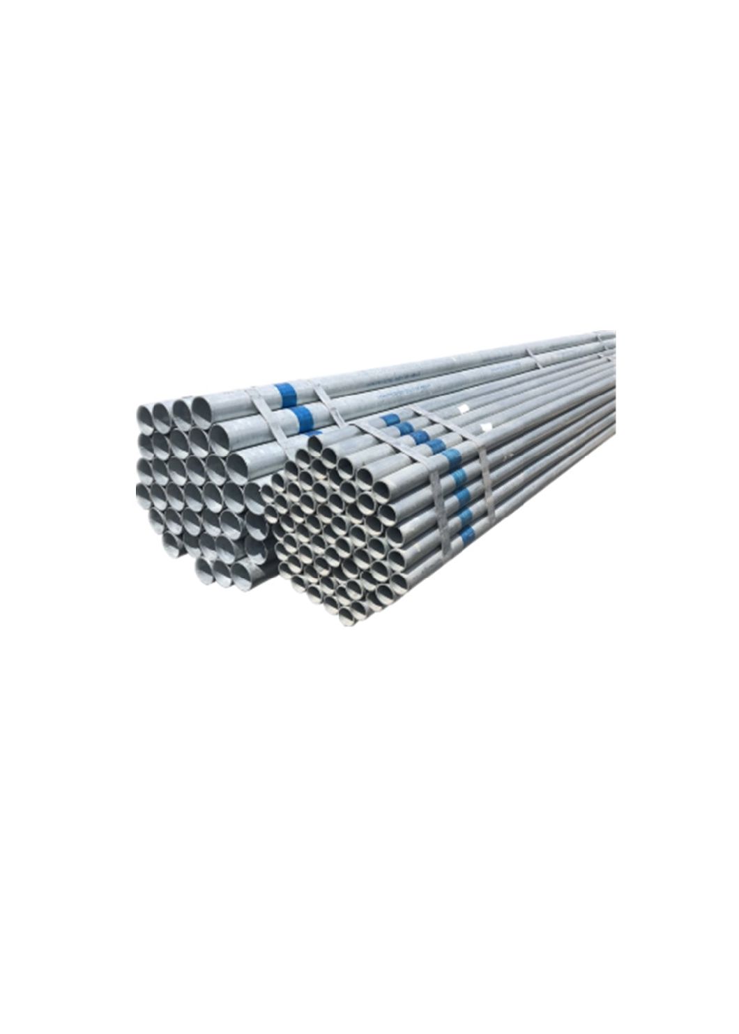 Q235B 45# Q345b Gr.B Tubo galvanizado de acero sin costura para agricultura